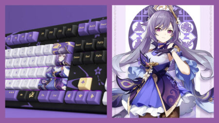 Genshin Impact, Keqing keyboard mechanical