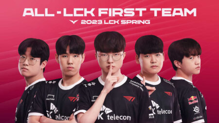 League of Legends 2023 LCK Spring Awards T1 All-LCK First Team