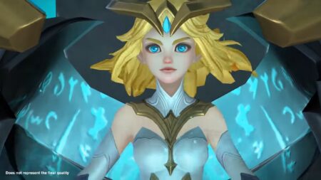 Mobile Legends: Bang Bang marksman and tank hero Edith close up