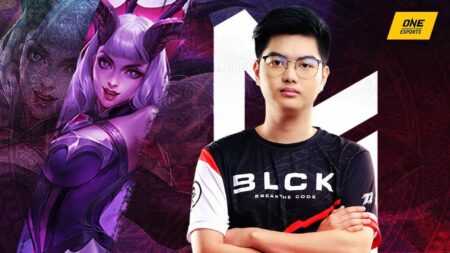 Blacklist International's Wise with Mobile Legends hero Alice