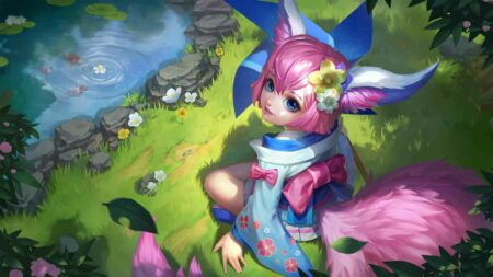 Wind Fairy Nana skin official wallpaper