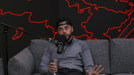 Nadeshot talks during Nadeshot Know's show